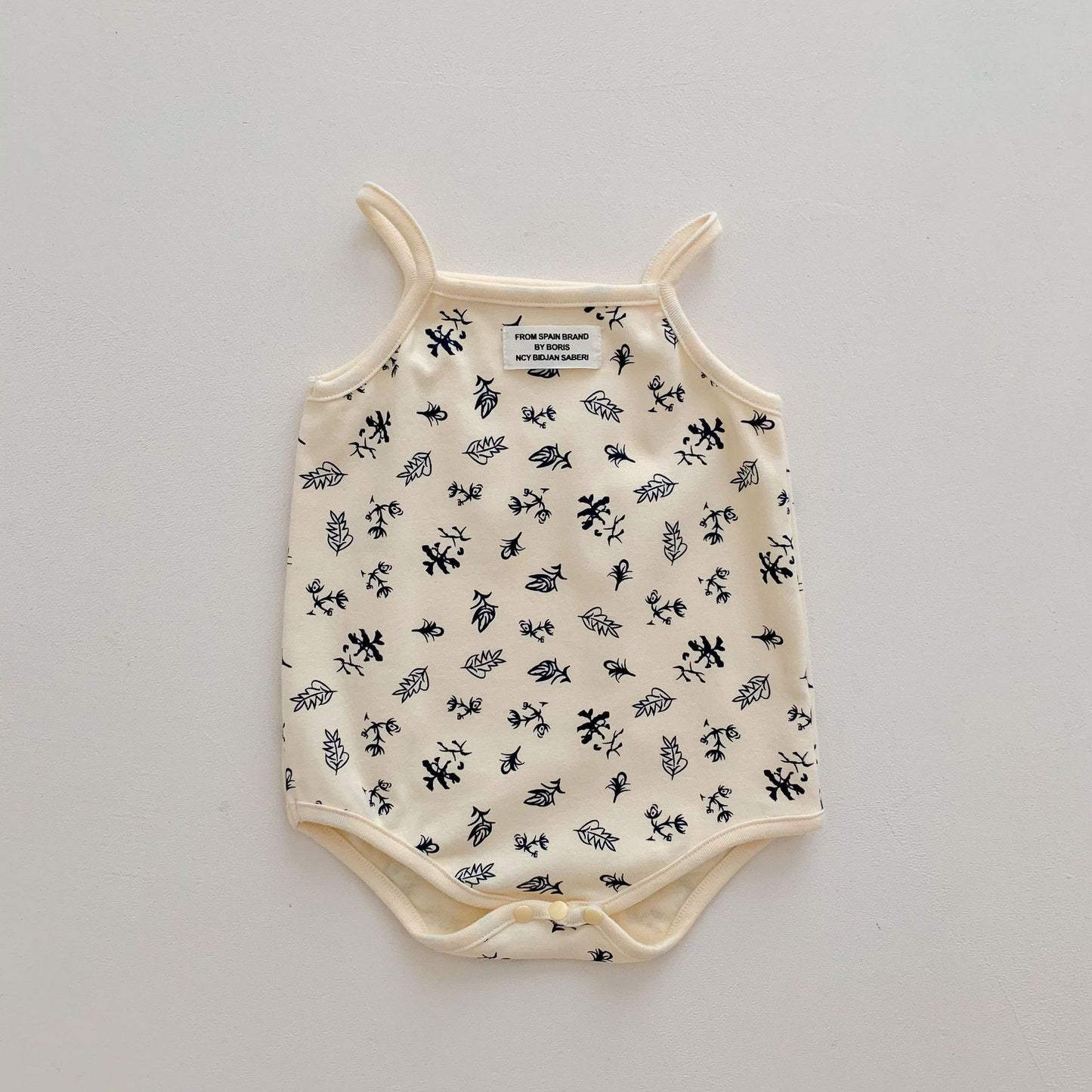 No-Sleeve Patterned Onesies