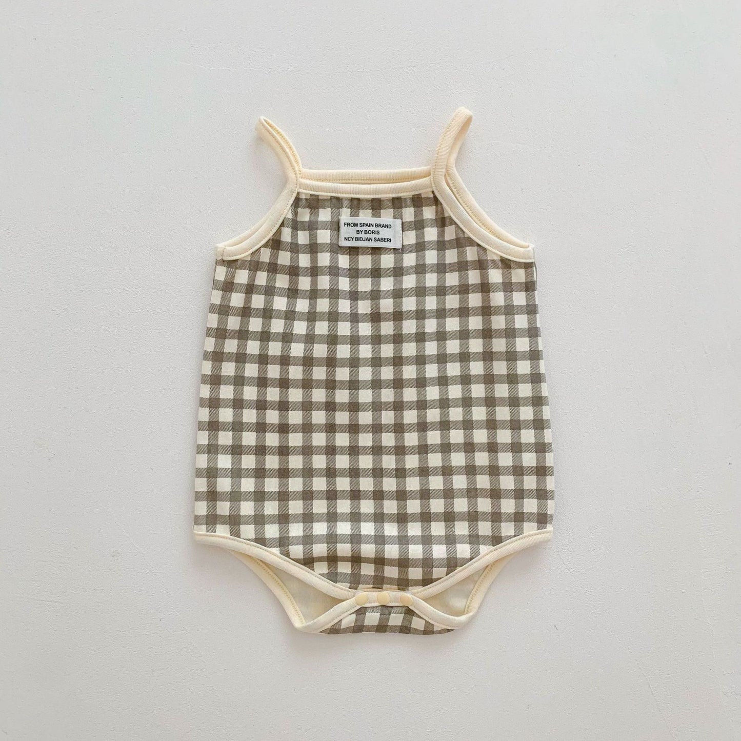 No-Sleeve Patterned Onesies