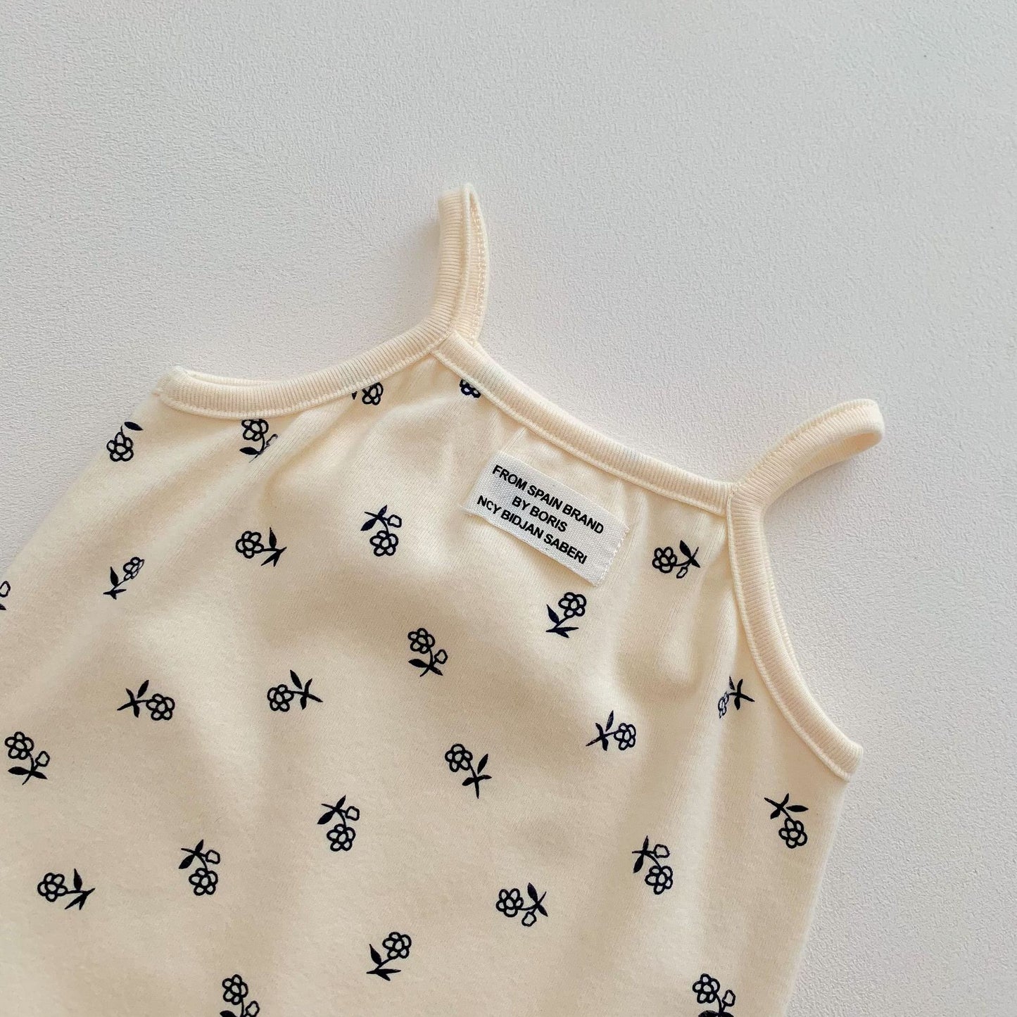 No-Sleeve Patterned Onesies