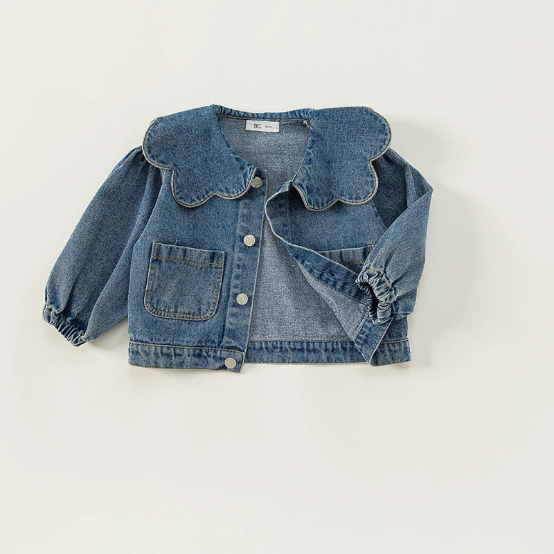 Scalloped Denim Jacket