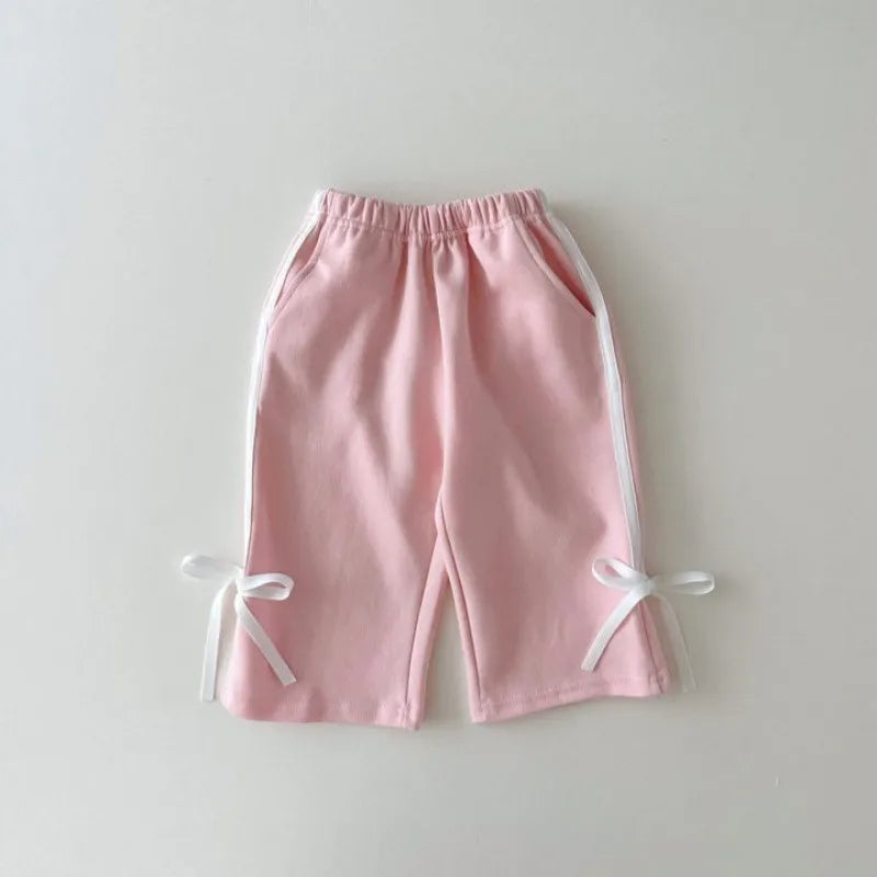 Sporty Bow Sweater Set