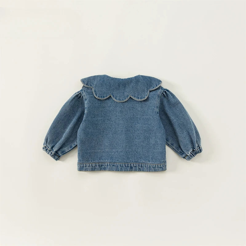 Scalloped Denim Jacket