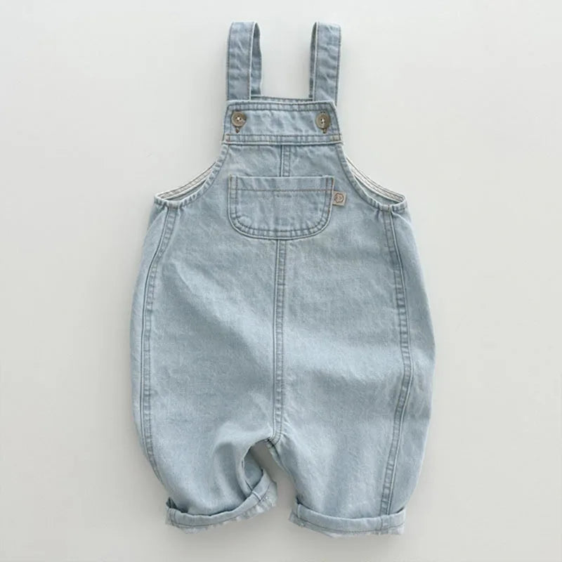 Light Denim Overalls