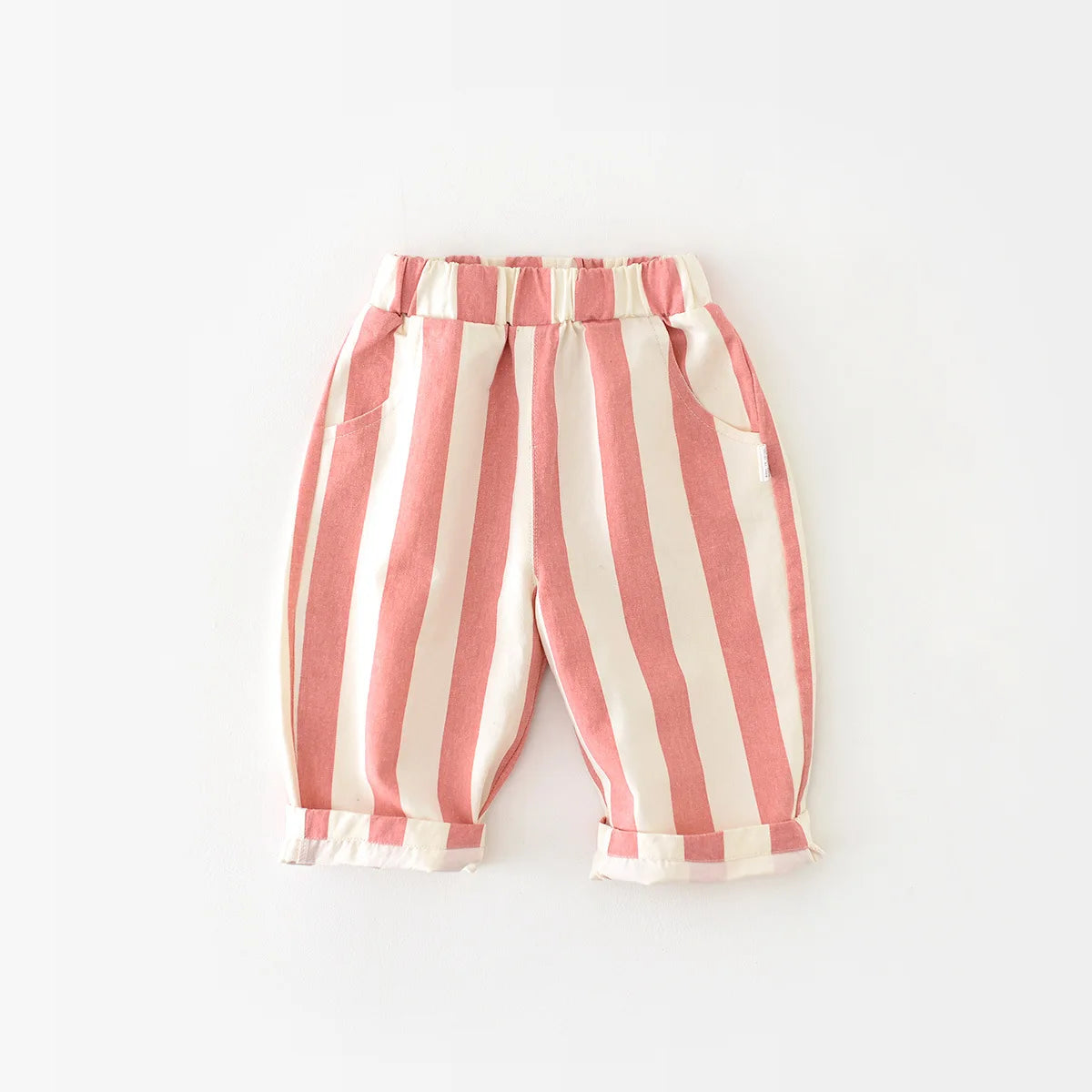 High Waist Stripe Pants