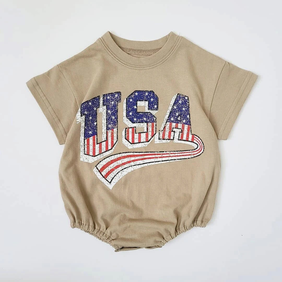 USA T-Shirt Romper