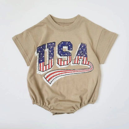 USA T-Shirt Romper