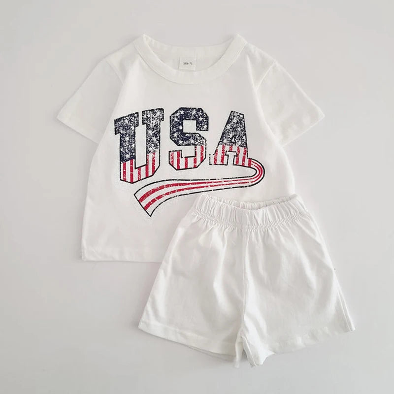 USA T-Shirt Romper