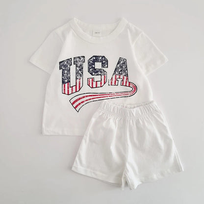 USA T-Shirt Romper