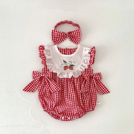 Strawberry Romper