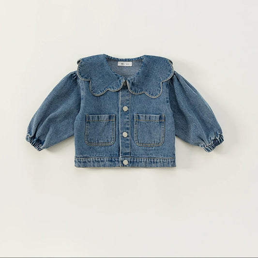 Scalloped Denim Jacket