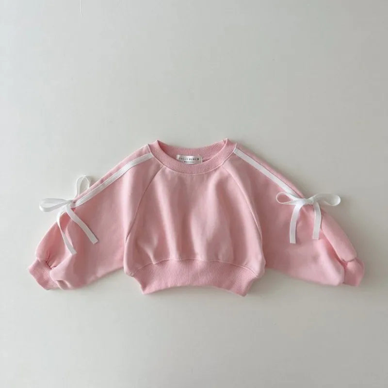 Sporty Bow Sweater Set