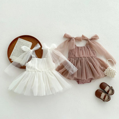 Romper Bow Dress
