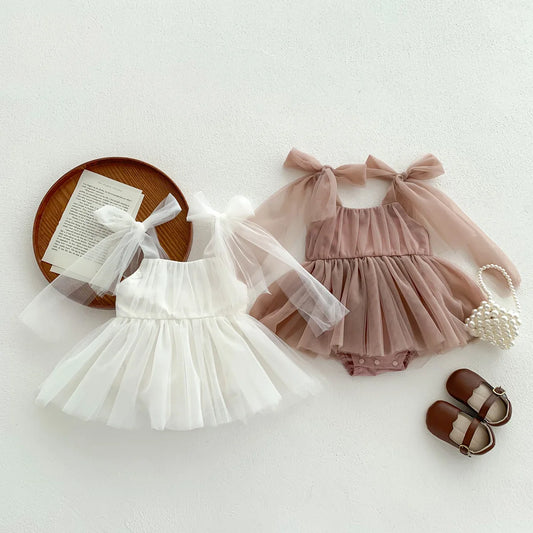 Romper Bow Dress