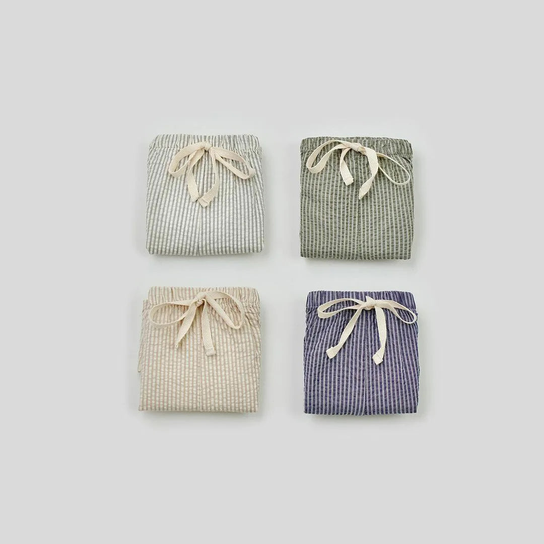 Cotton Striped Pant