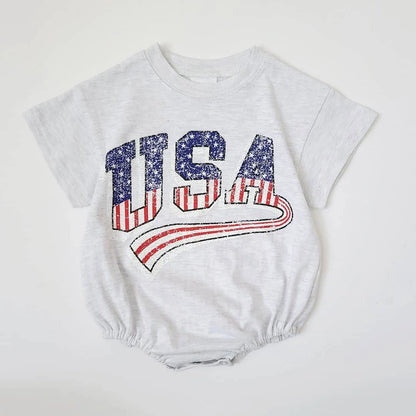 USA T-Shirt Romper