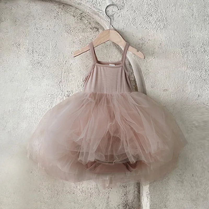 Summer Tulle Dress One Piece